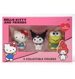Hello Kitty 3D - Squishy Erasers 3 Pack