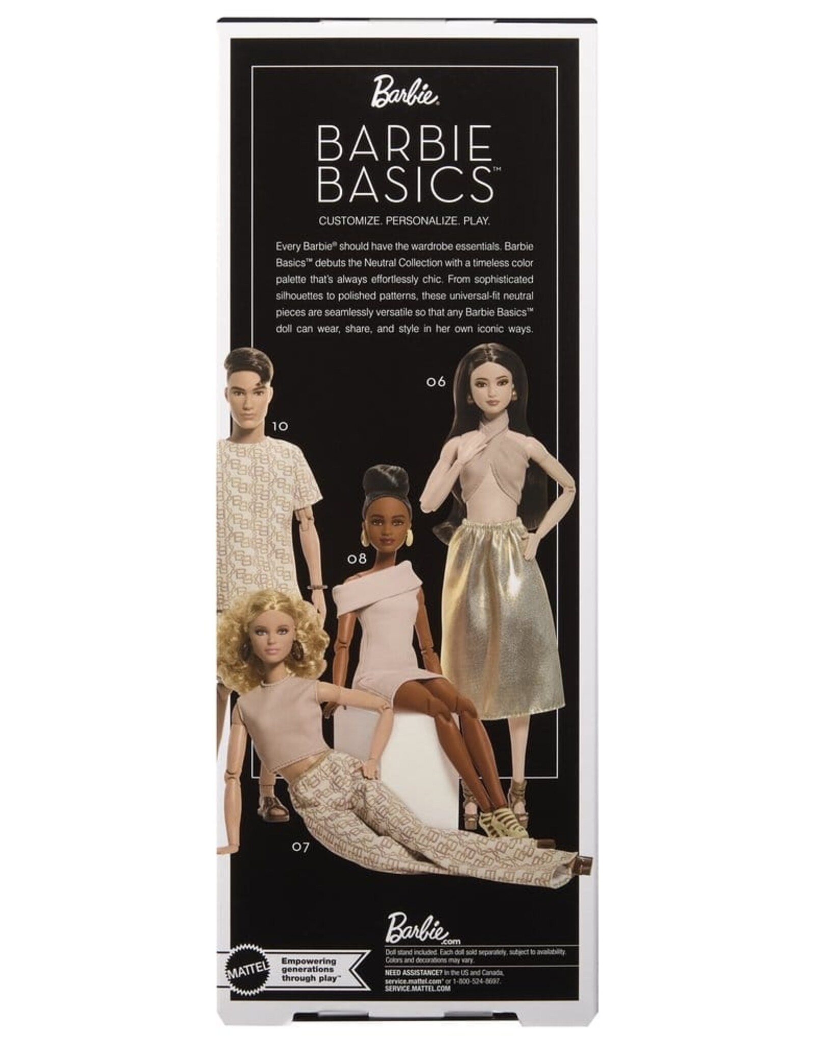 Mattel Barbie Signature Doll Barbie Basics: Model 08