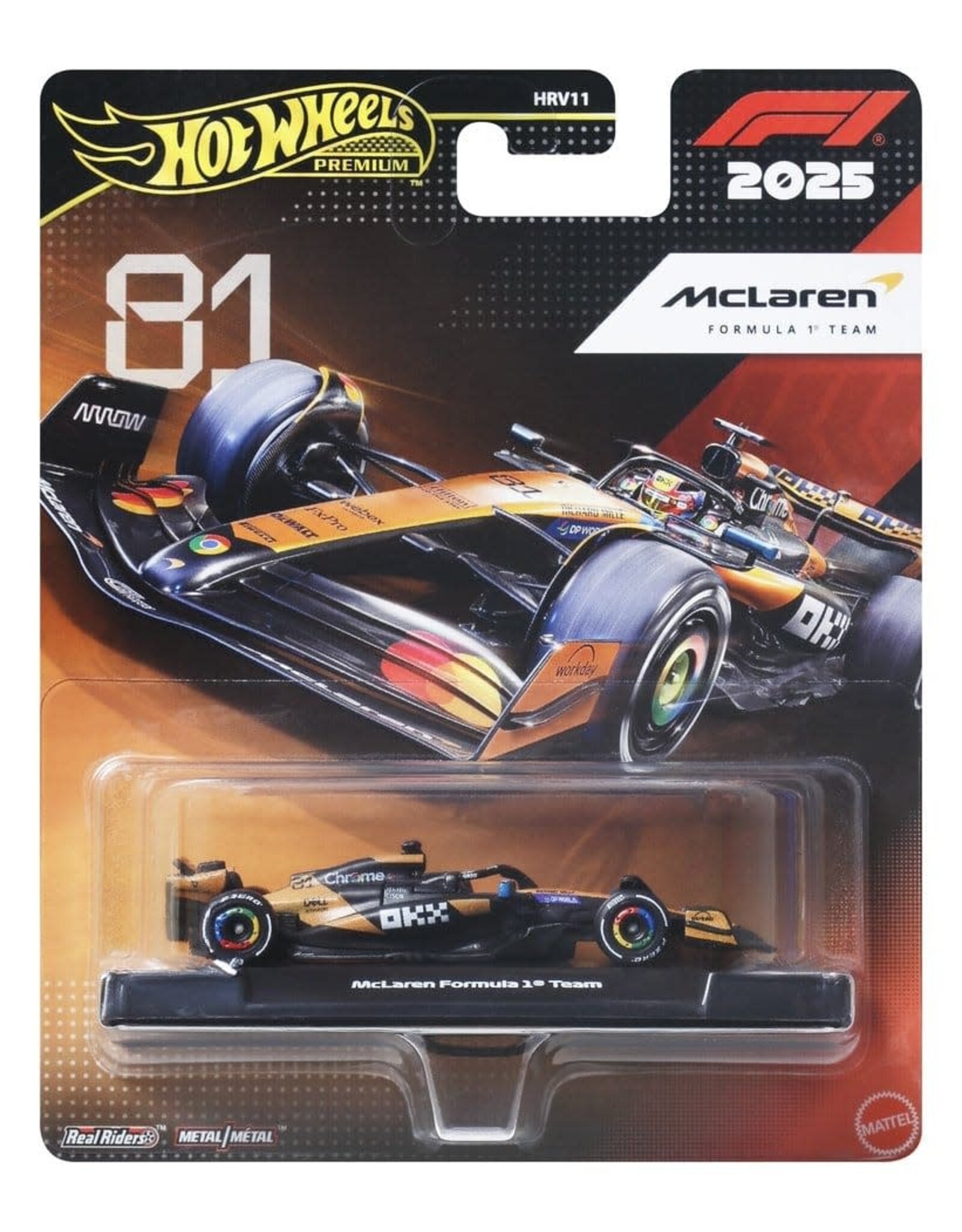 HotWheels Hot Wheels Formula 1 Team McLaren #81