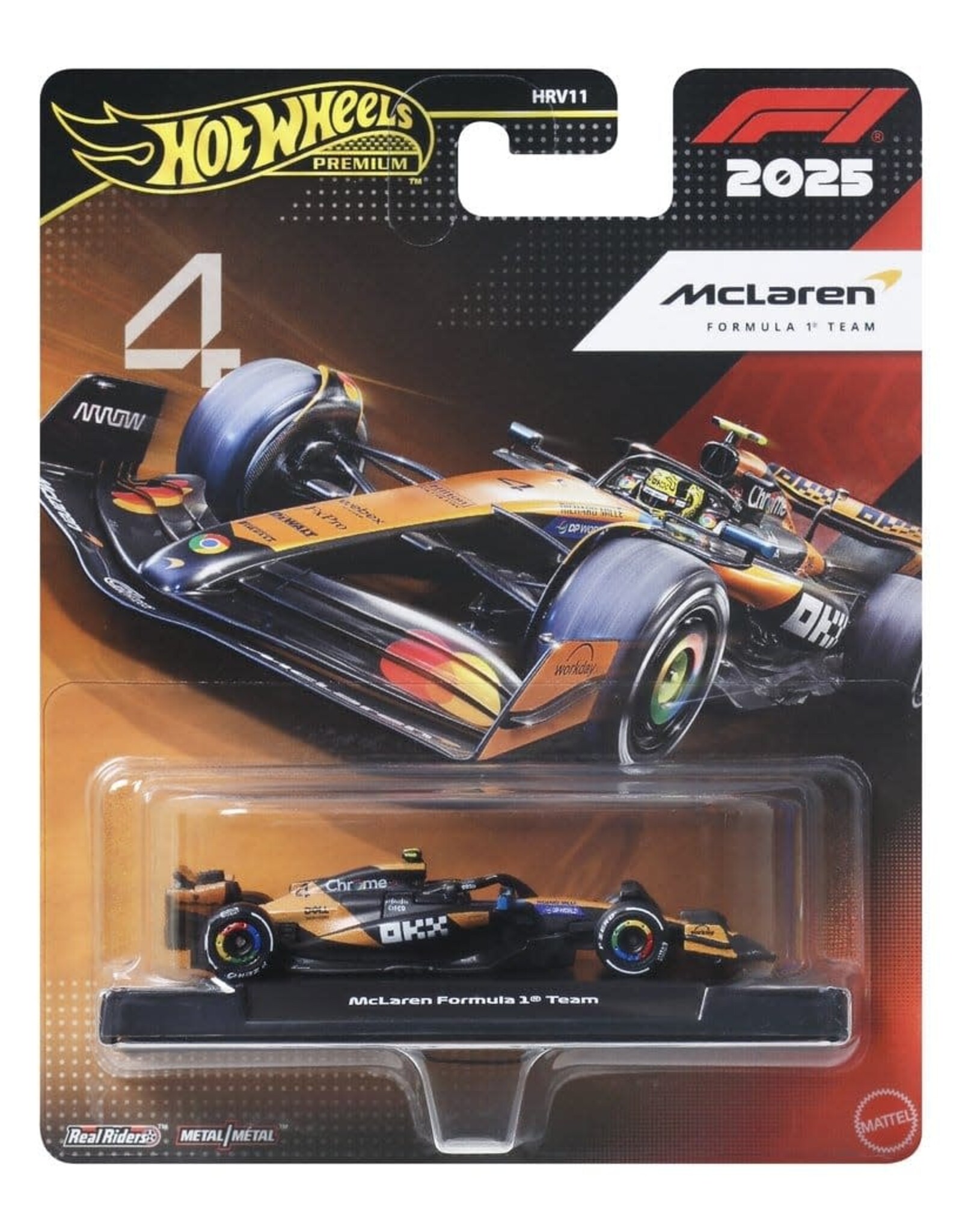 HotWheels Hot Wheels Formula 1 Team McLaren #4