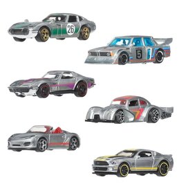 HotWheels Hot Wheels Silver Series 6-Pack ZAMAC