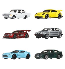 HotWheels Hot Wheels Silver Series 6-Pack Euro Style