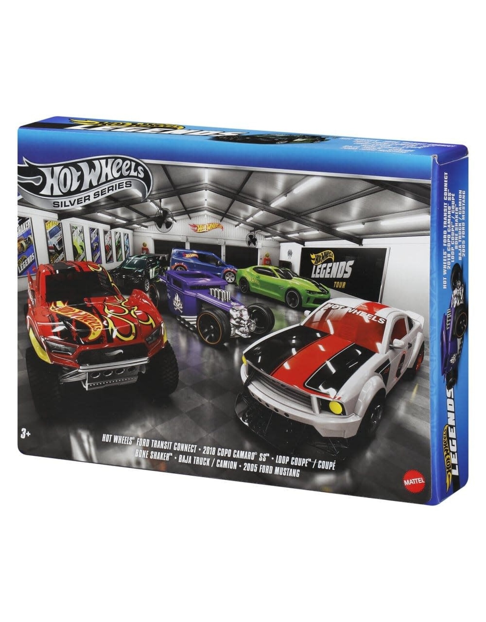 HotWheels Hot Wheels Silver Series 6-Pack Legends