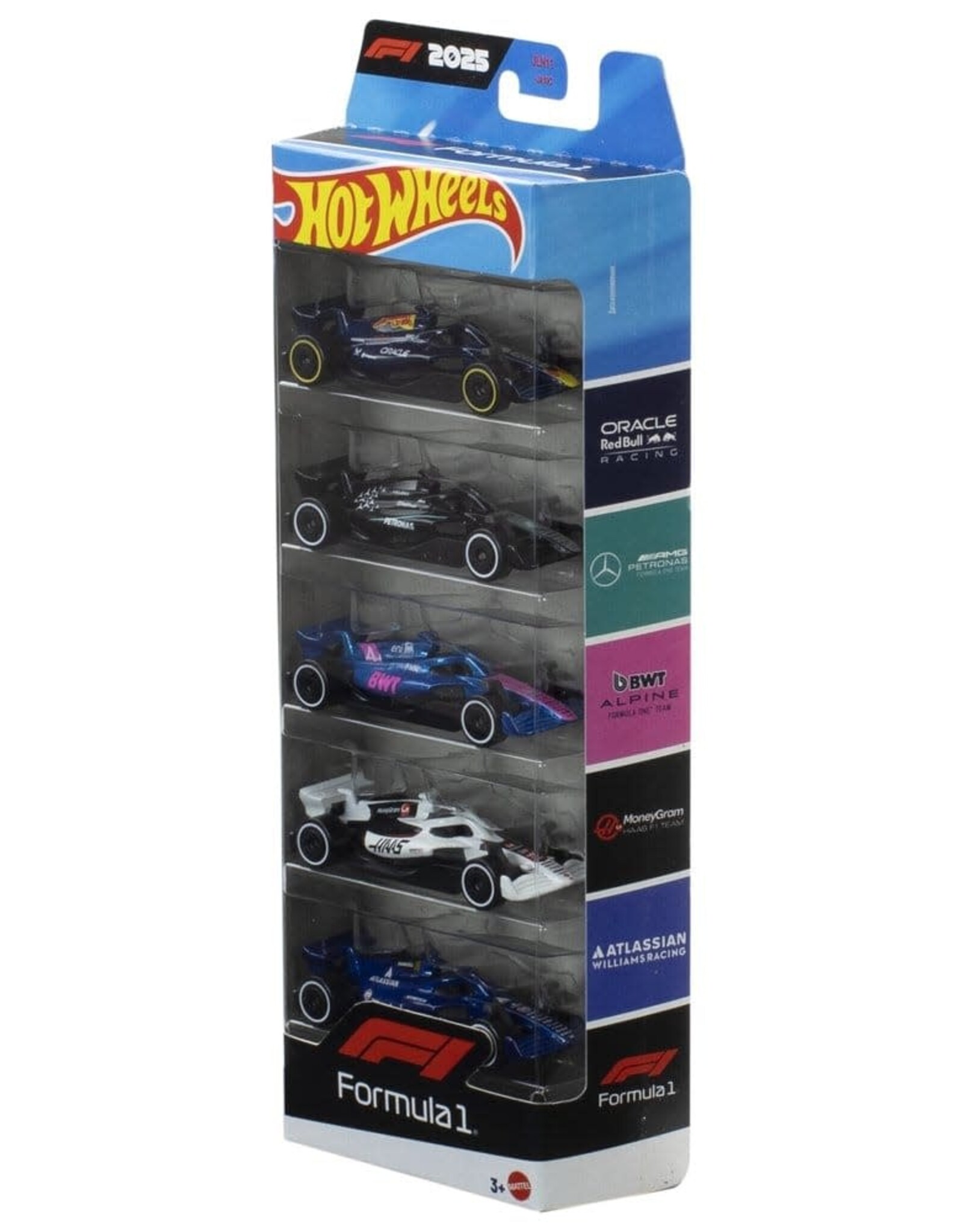 HotWheels Hot Wheels Formula 1 5-Pack