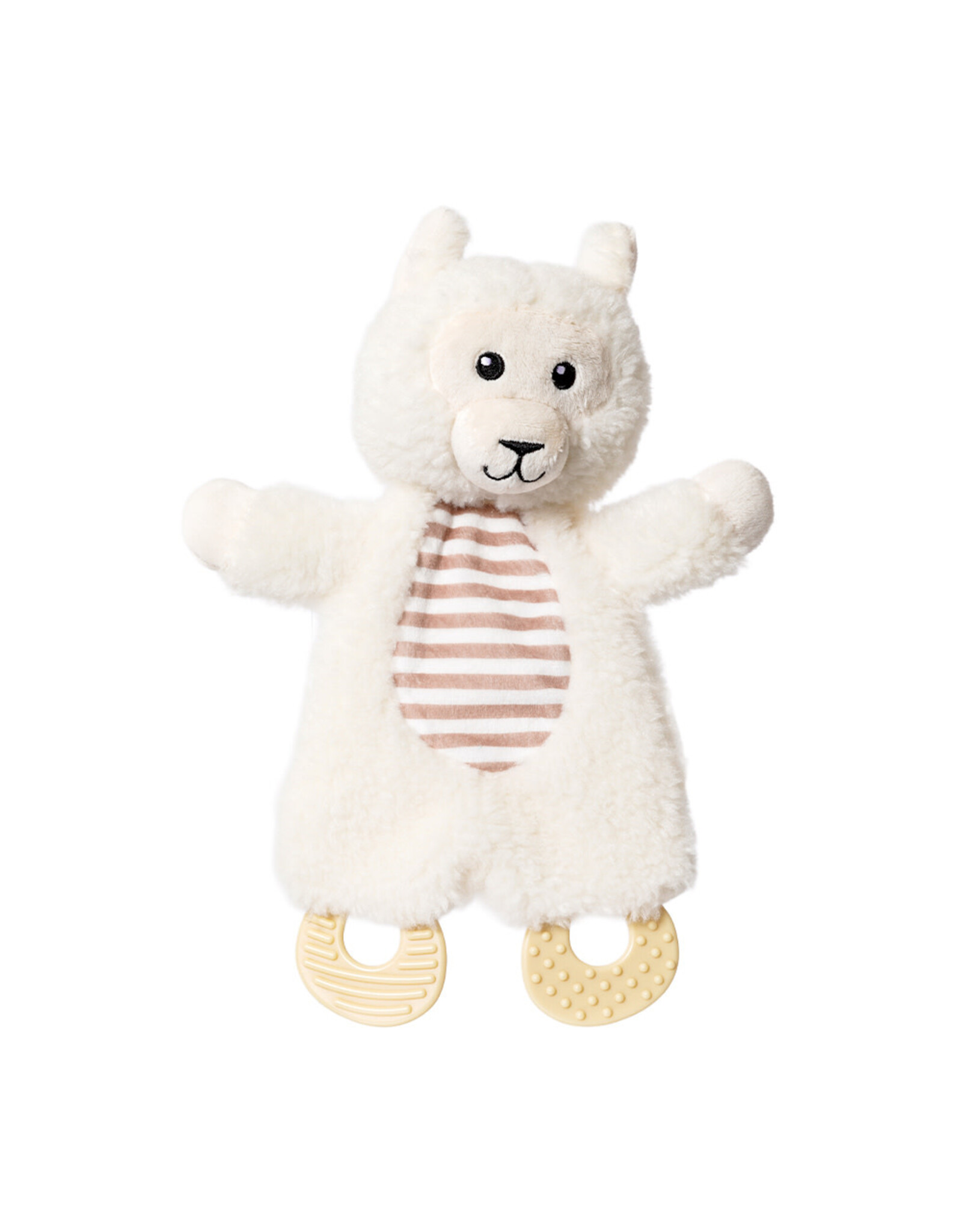 Knisperdoekje met Bijtring - Alpaca