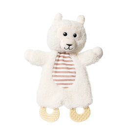 Knisperdoekje met Bijtring - Alpaca