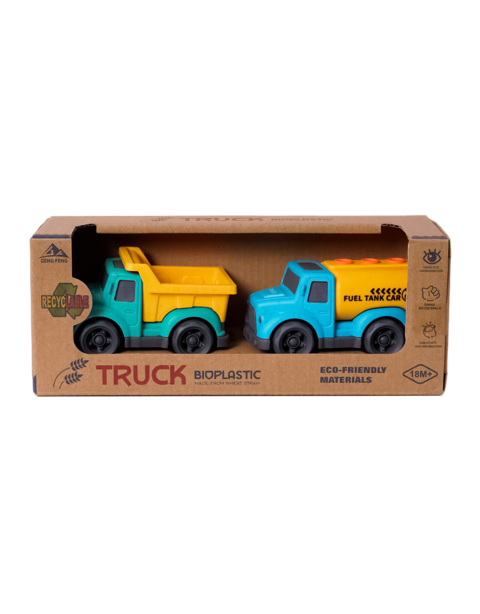 BIOplastic Truckset Tankauto