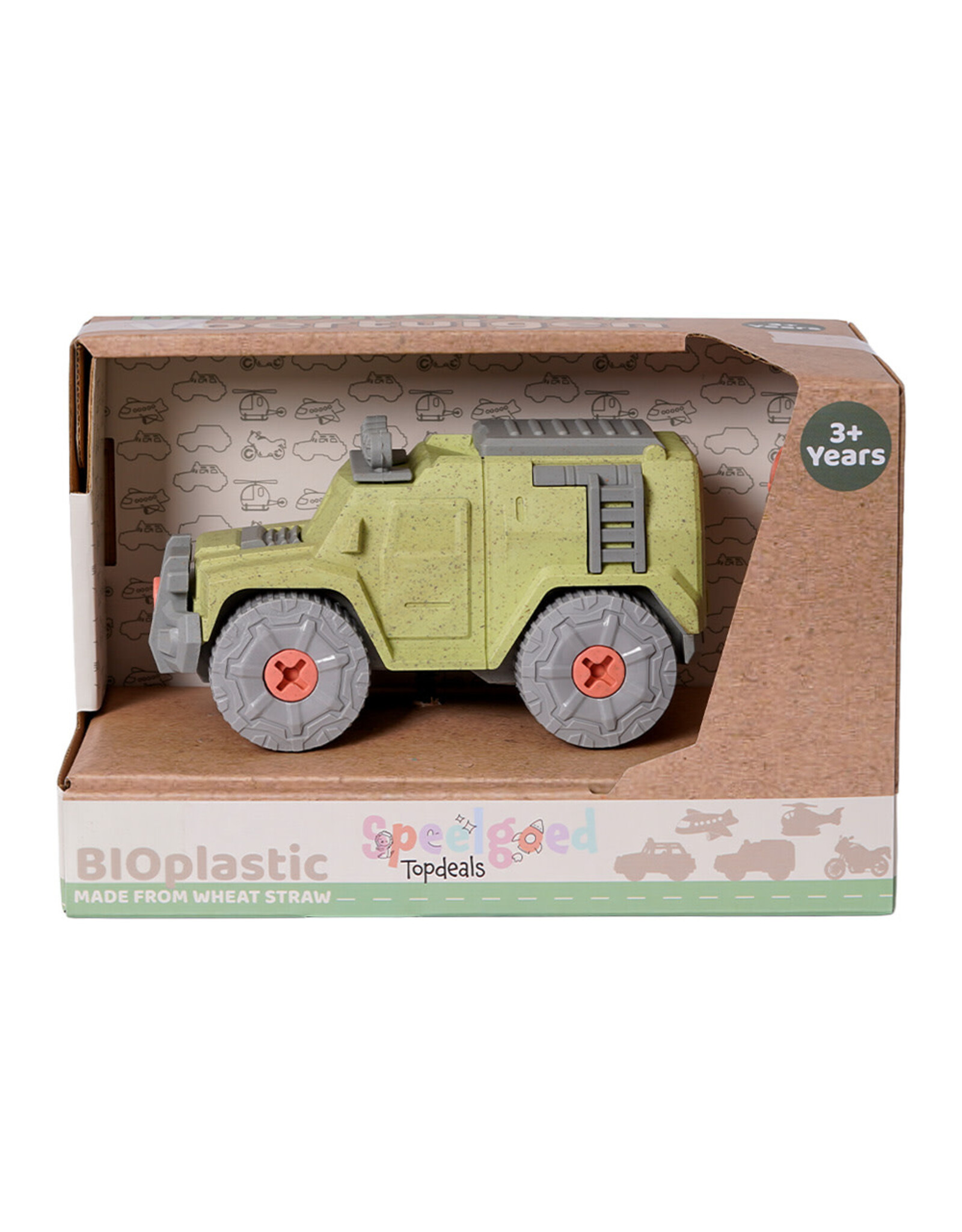 Demonteerbare Off-Road Wagen Groen