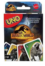 Mattel Uno Jurassic World