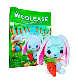My Woolease Crochet Kit Flora Rabbit