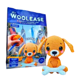 My Woolease Crochet Kit Cookie Dog