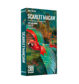 Piececool Metal Model Kit ''Scarlet Macaw''