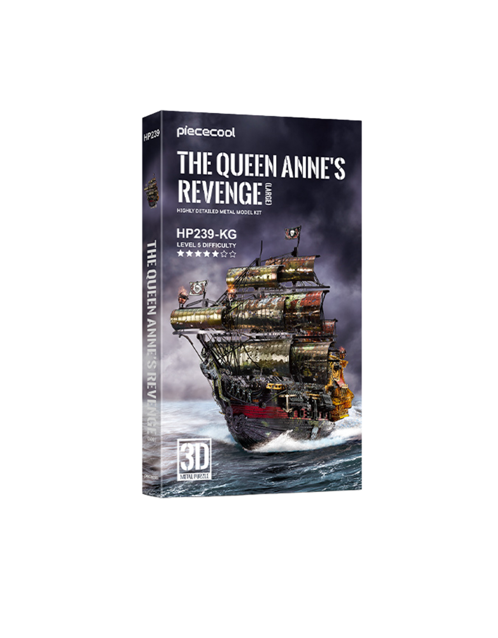 Piececool Metal Model Kit ''The Queen Anne's Revenge''