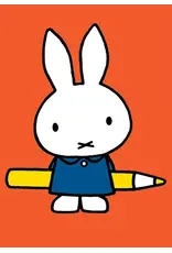 a hype card nijntje WK MIFFY 008