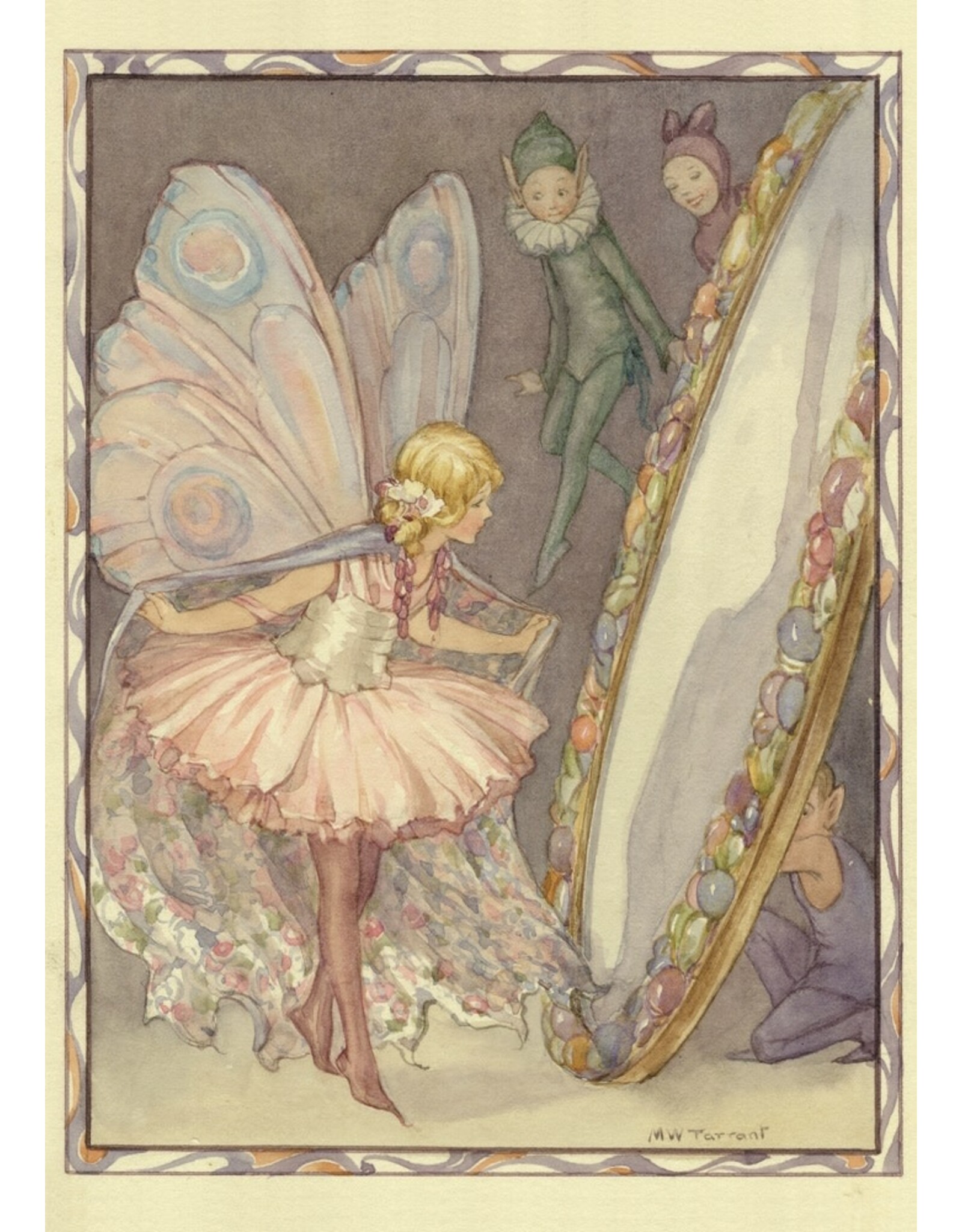 The Porch Fairies Nostalgia World Card "Looking Glass Fairy"