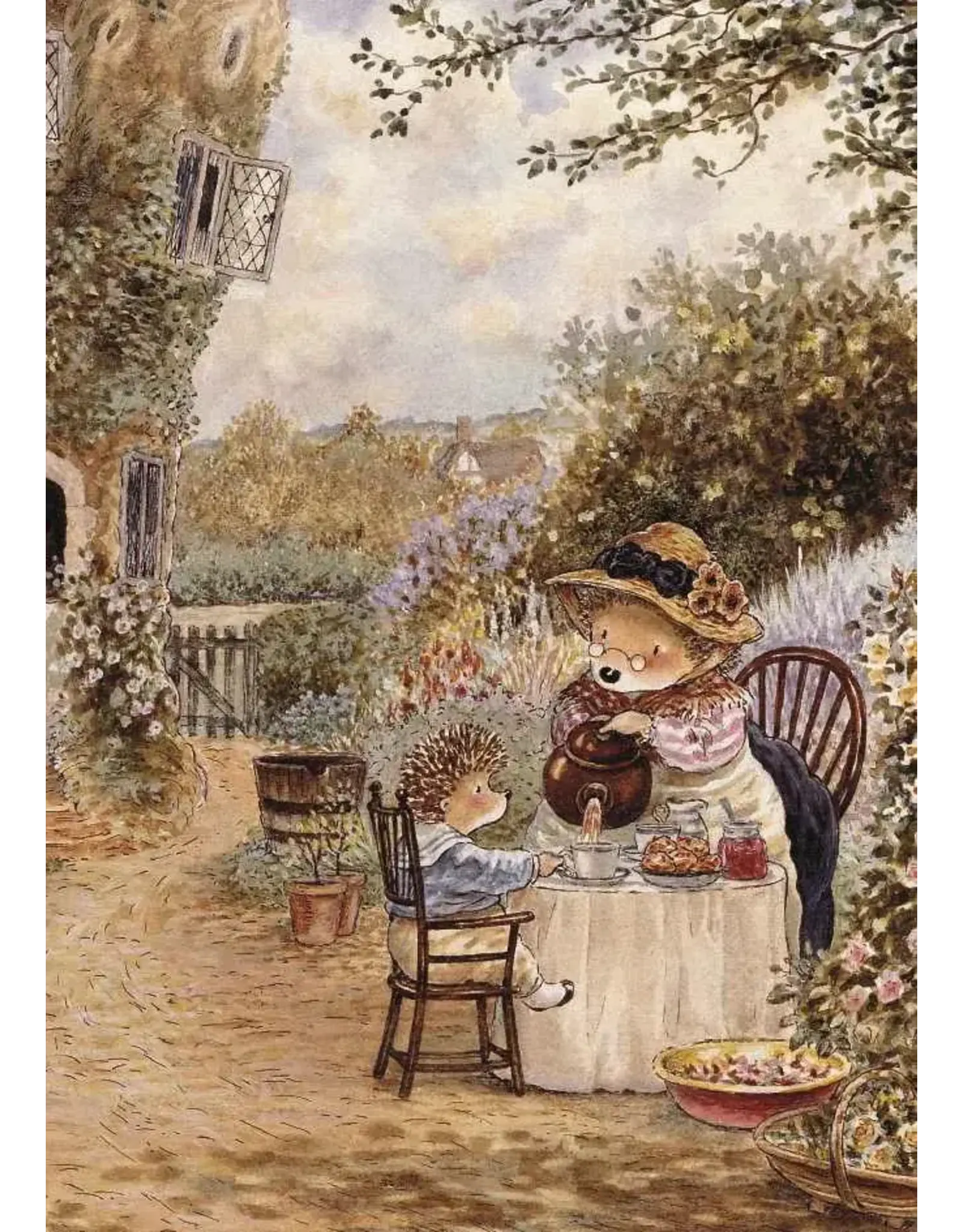 The Porch Fairies Foxwood Tales "Afternoon Tea"
