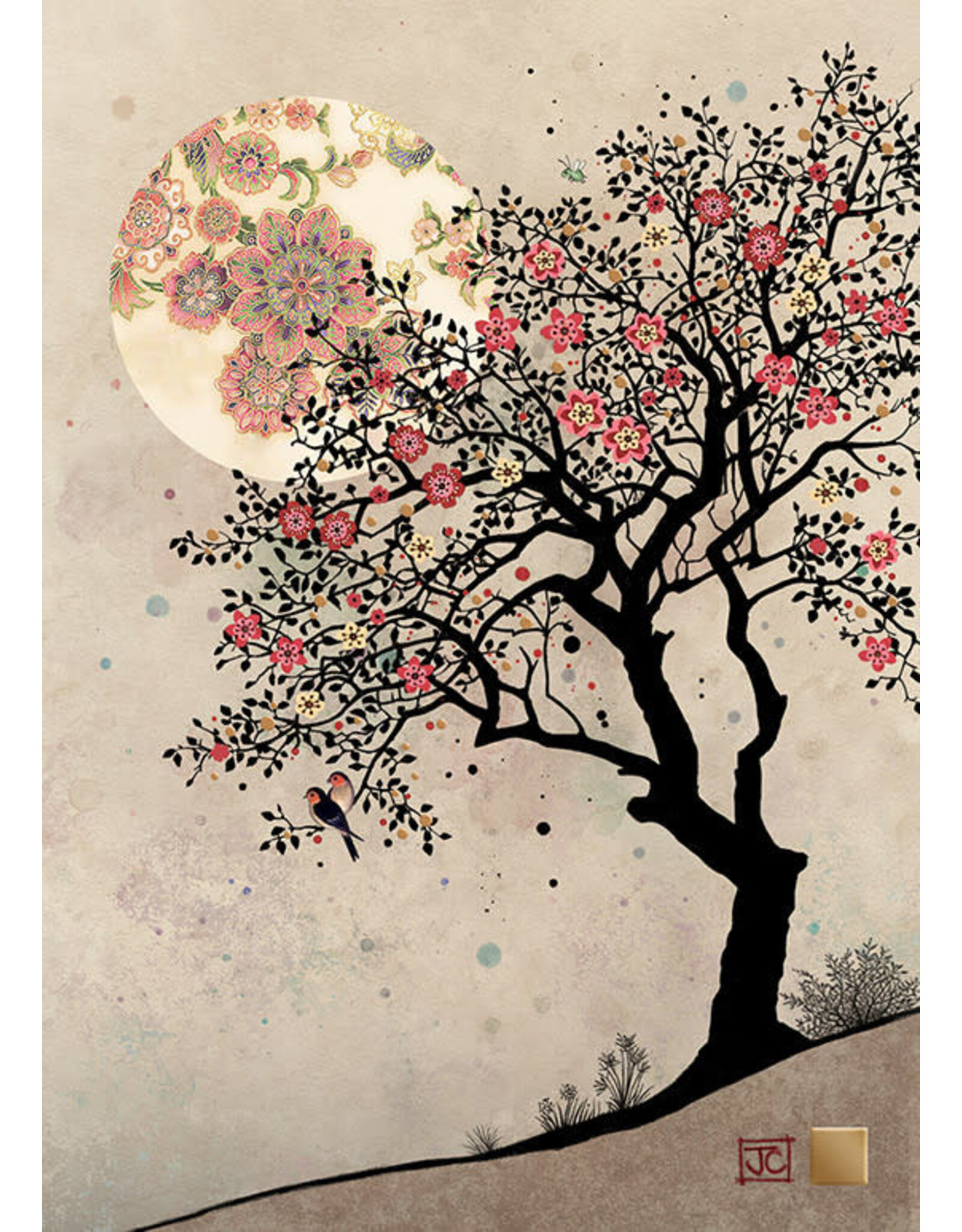 BugArt Paper & Foil (BugArt) "Red Flower Tree"