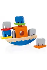 Wooden Balance Olifant
