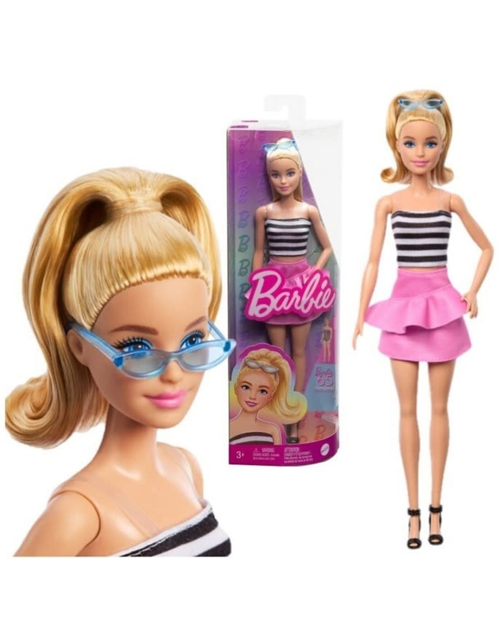 Mattel Barbie Fashionistas "Striped Top"