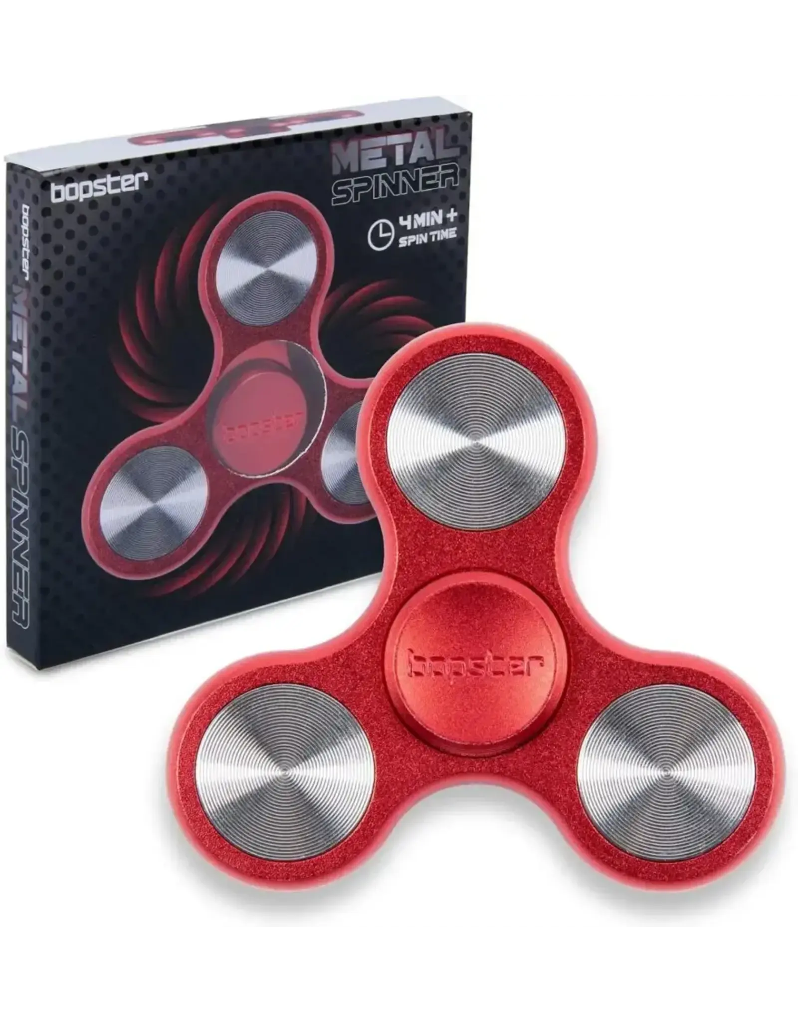 Bopster Metal Spinner Red
