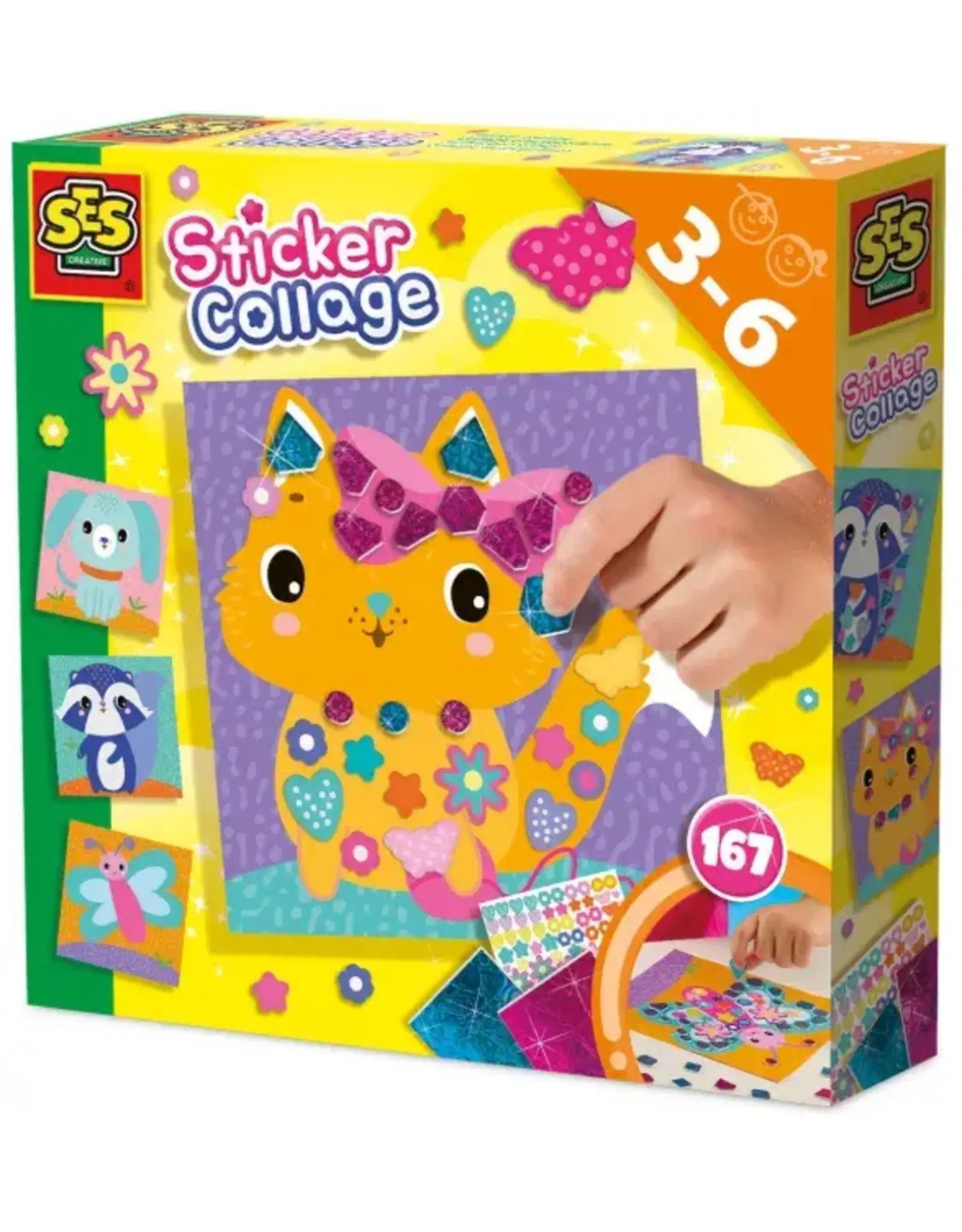 SES SES Sticker Collage