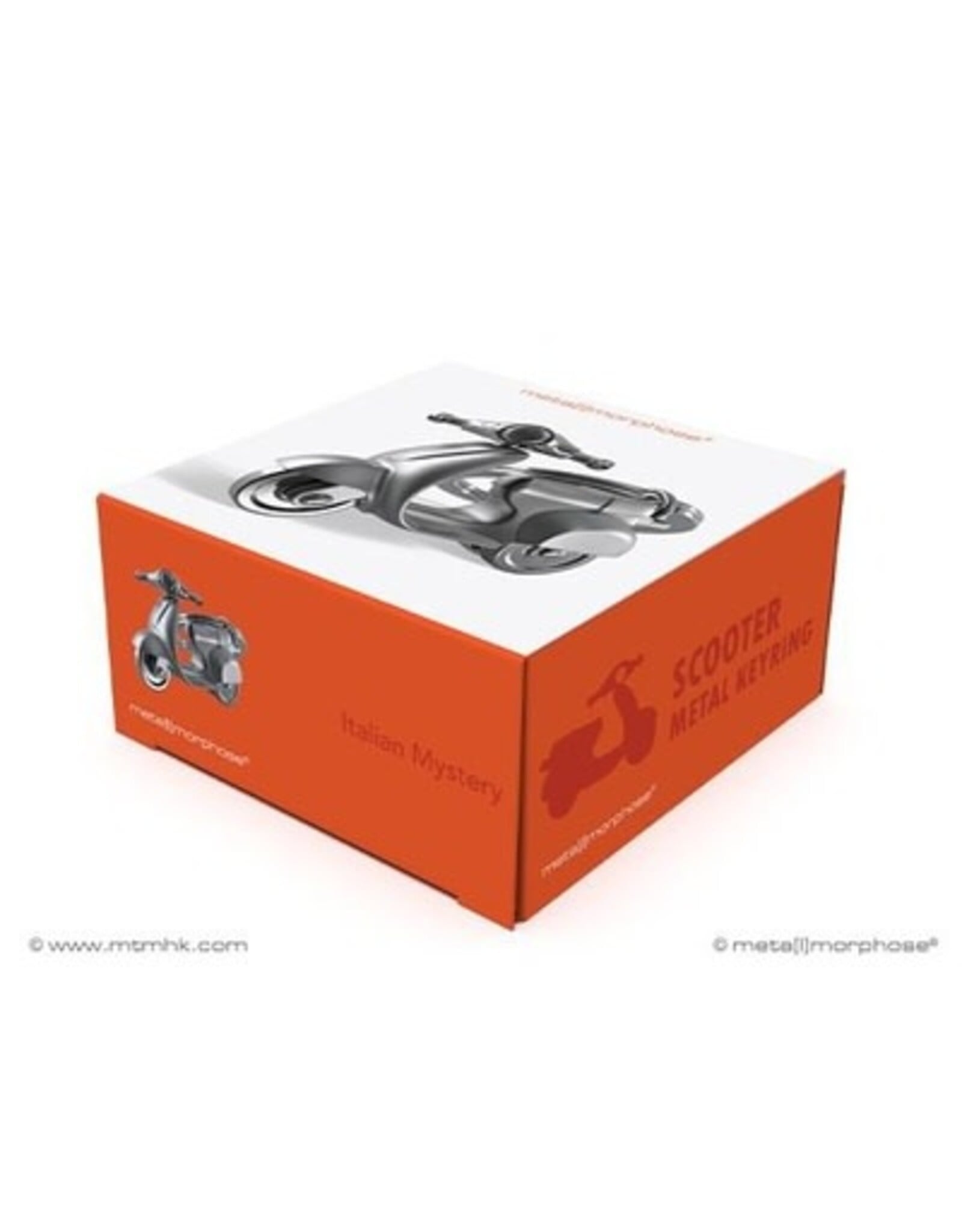 Meta(l)morphose Keyring - Black Scooter