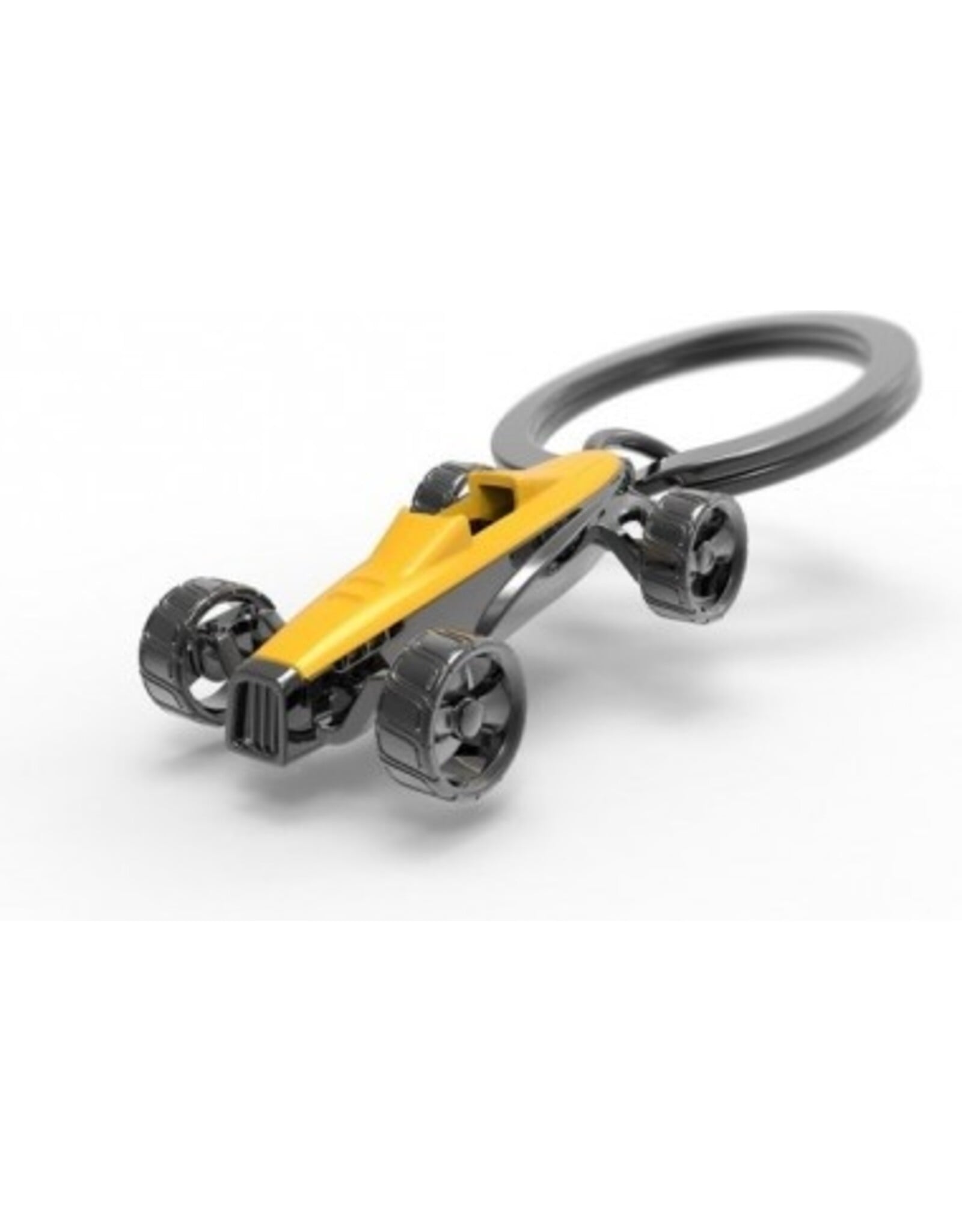 Meta(l)morphose Keyring - Yellow Concept Car