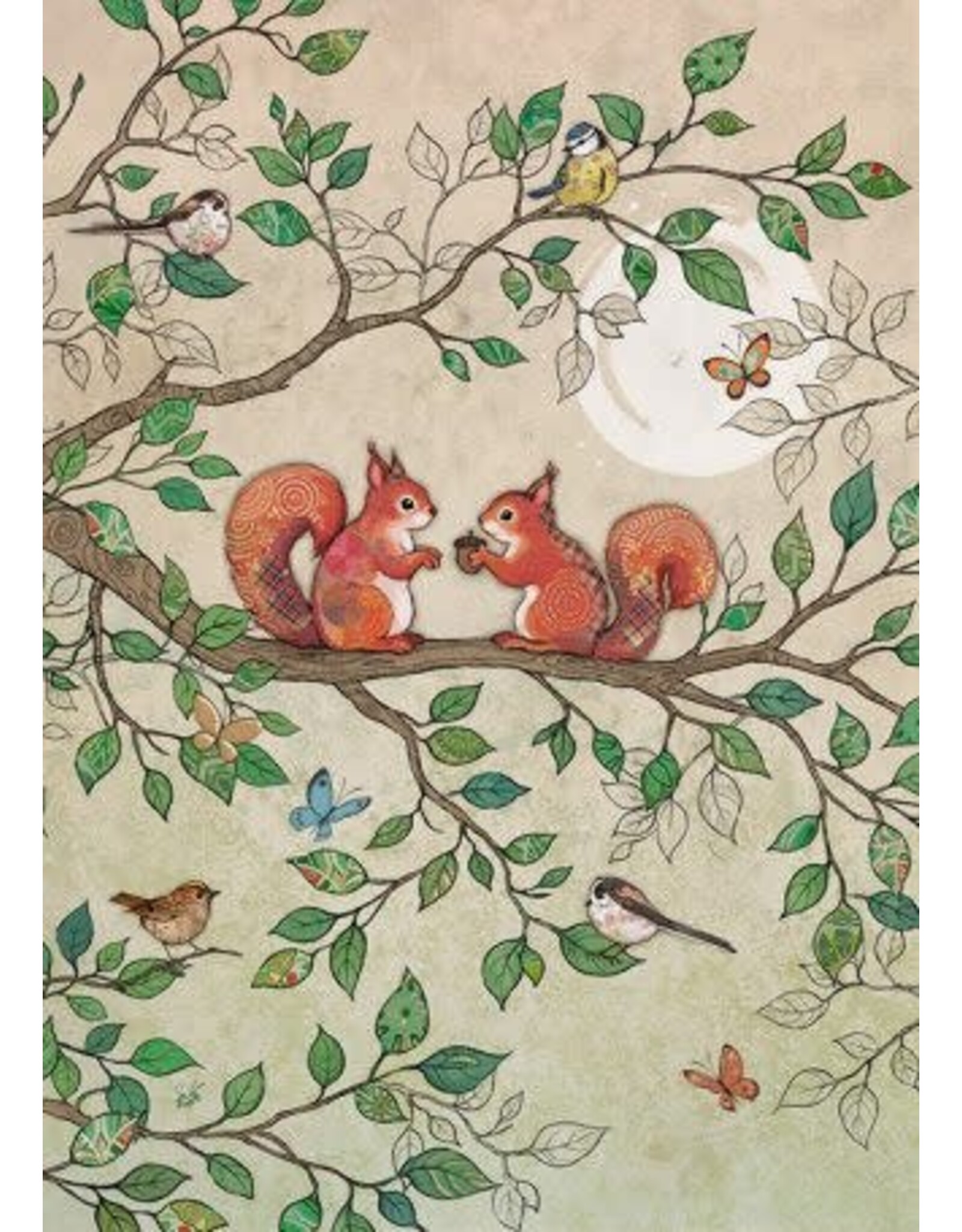 BugArt Paper & Foil (BugArt) "Two Squirrels"