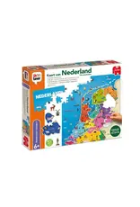 Jumbo Ik Leer "Kaart van Nederland"