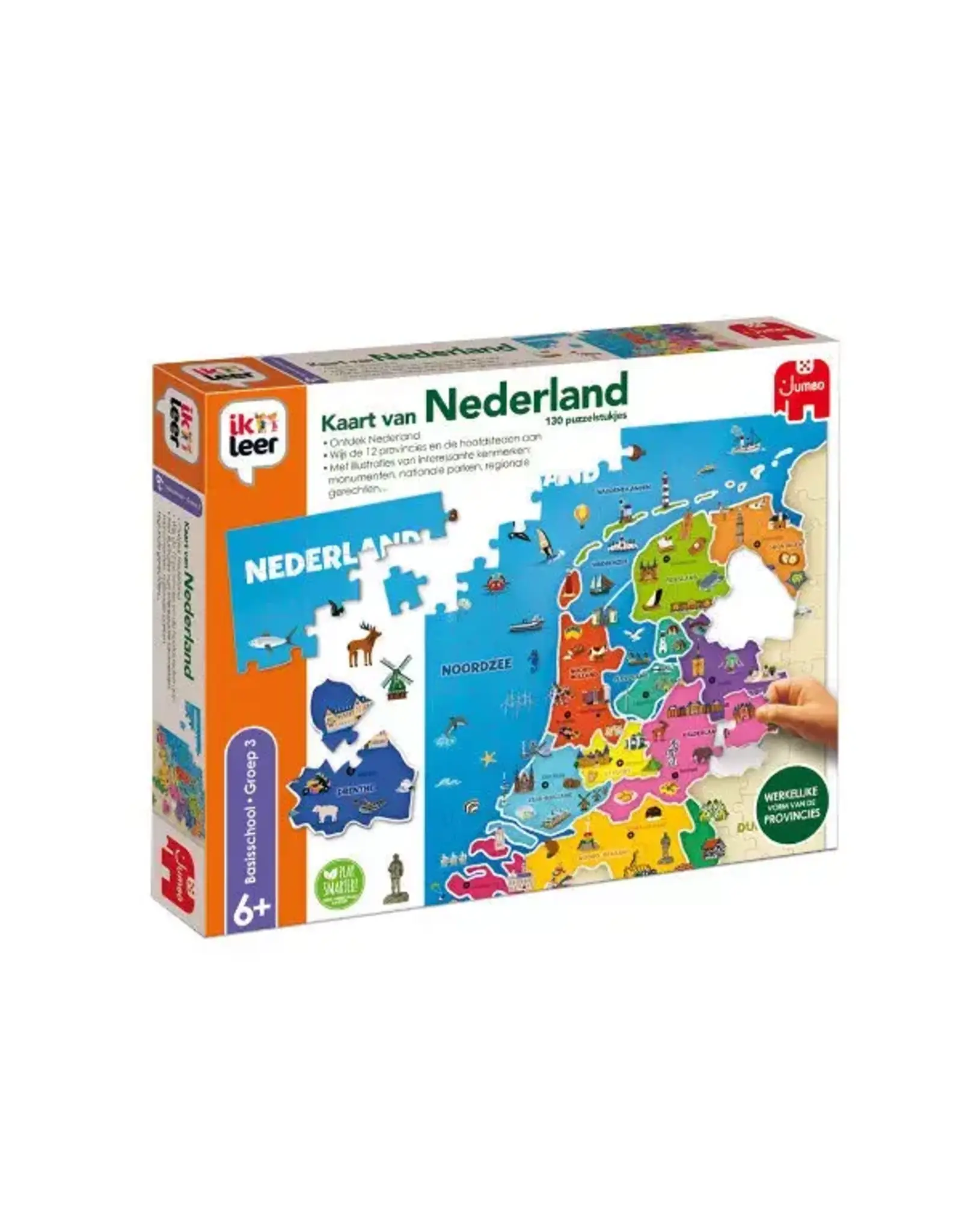 Jumbo Ik Leer "Kaart van Nederland"