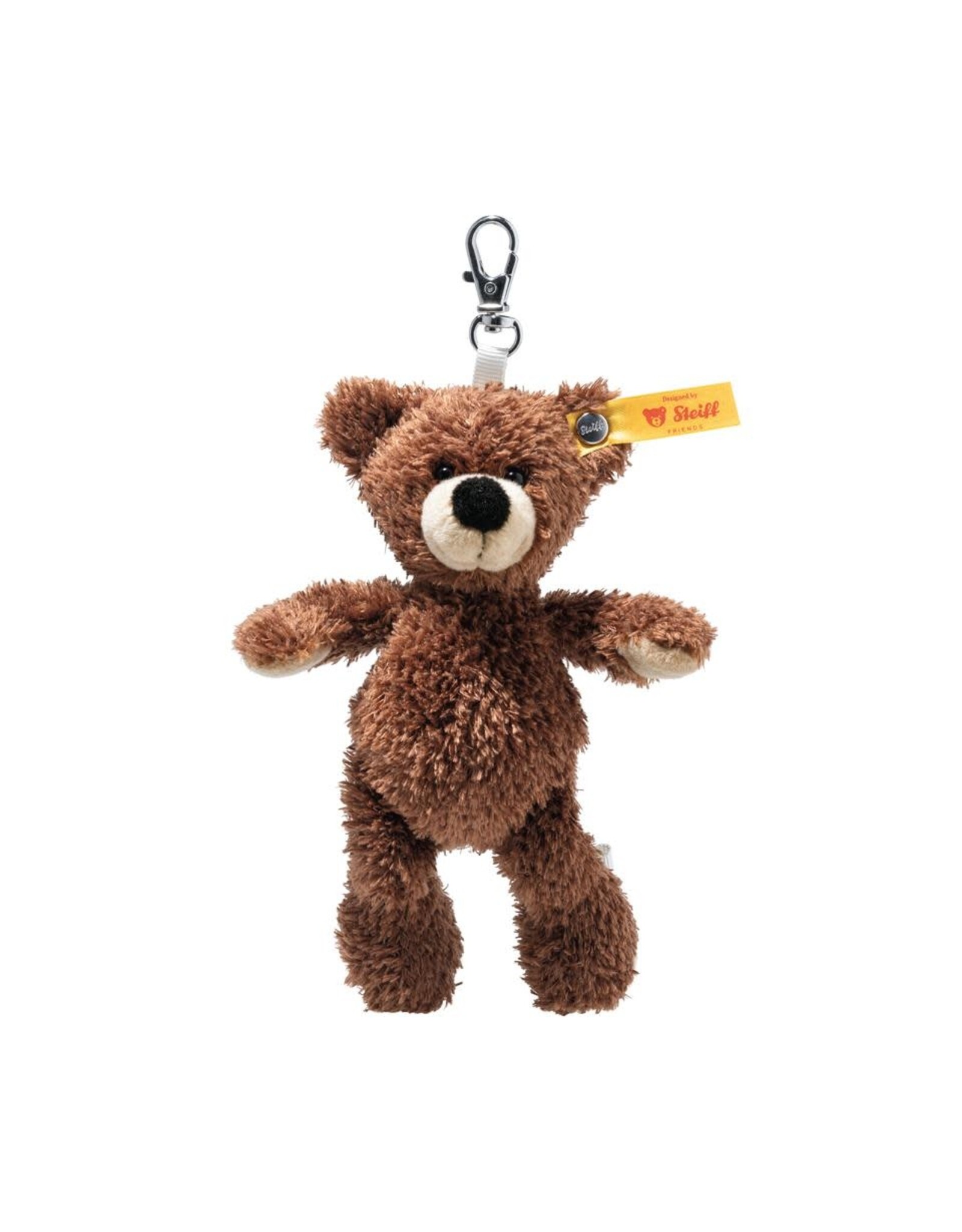 Steiff Sleutelhanger Fynn (Donker Bruin)  - Steiff 112584