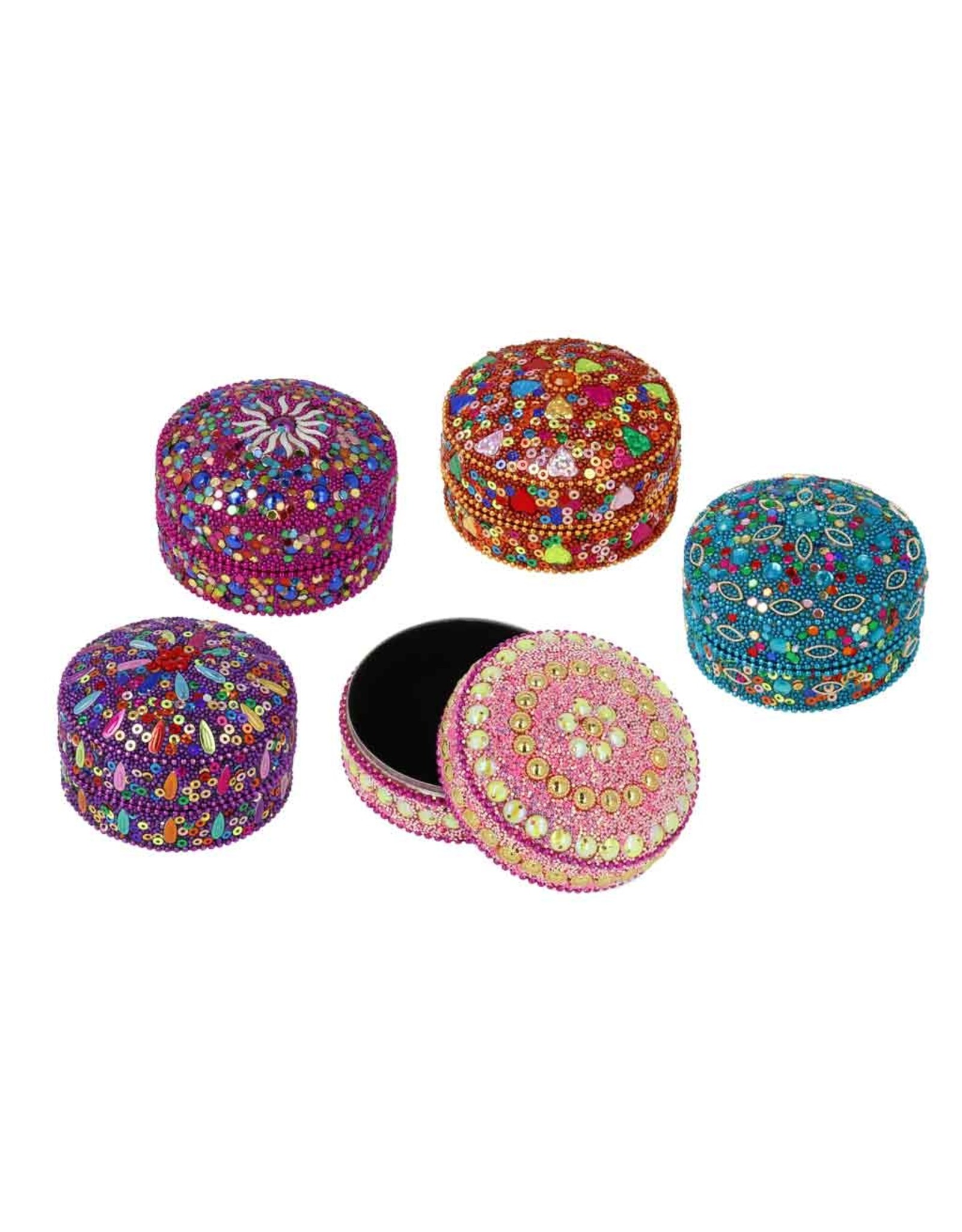 Schönes Schenken Schmuckbox Oriental Style Ø 7,2 cm