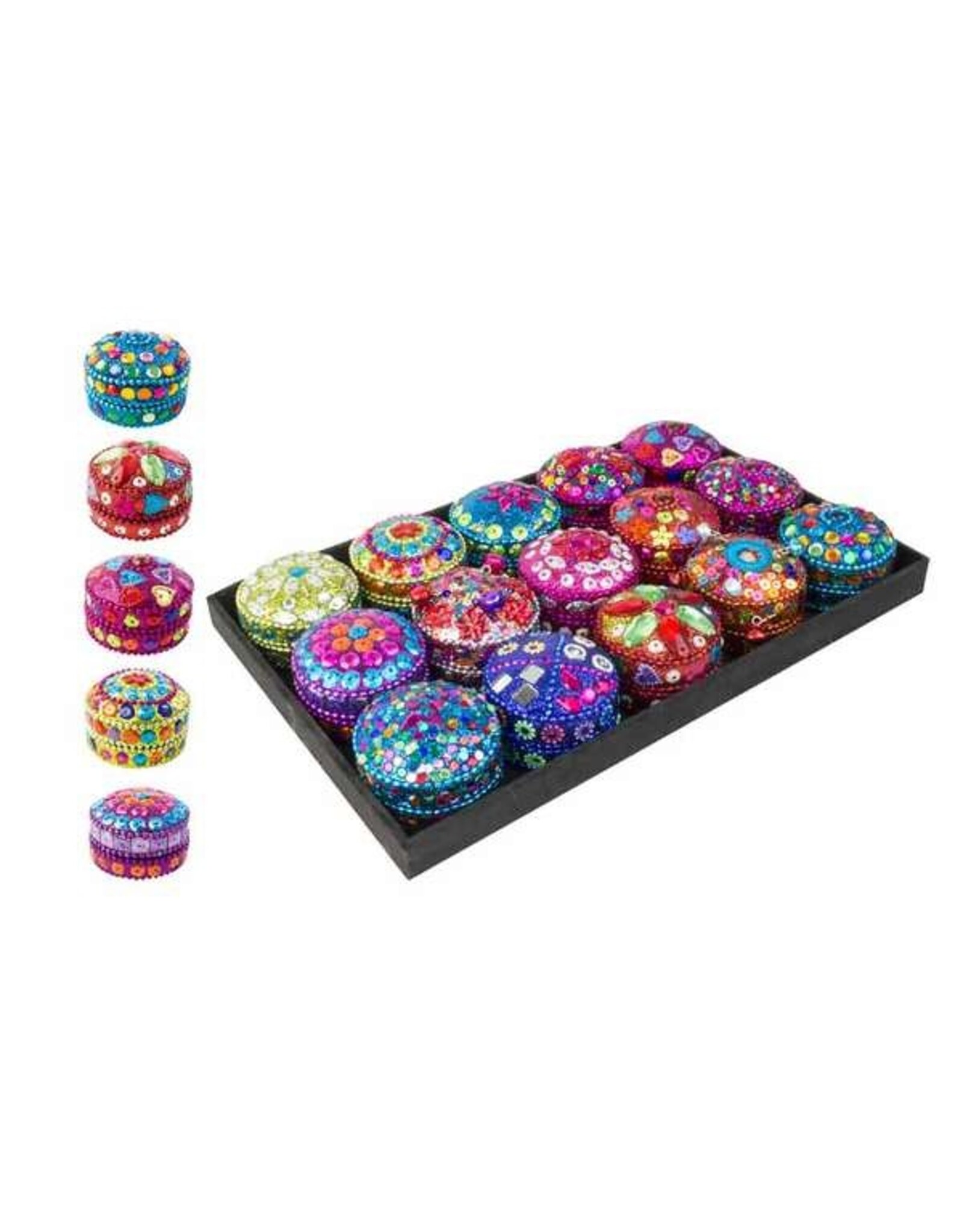 Schönes Schenken Schmuckbox Oriental Style Ø 4,5 cm