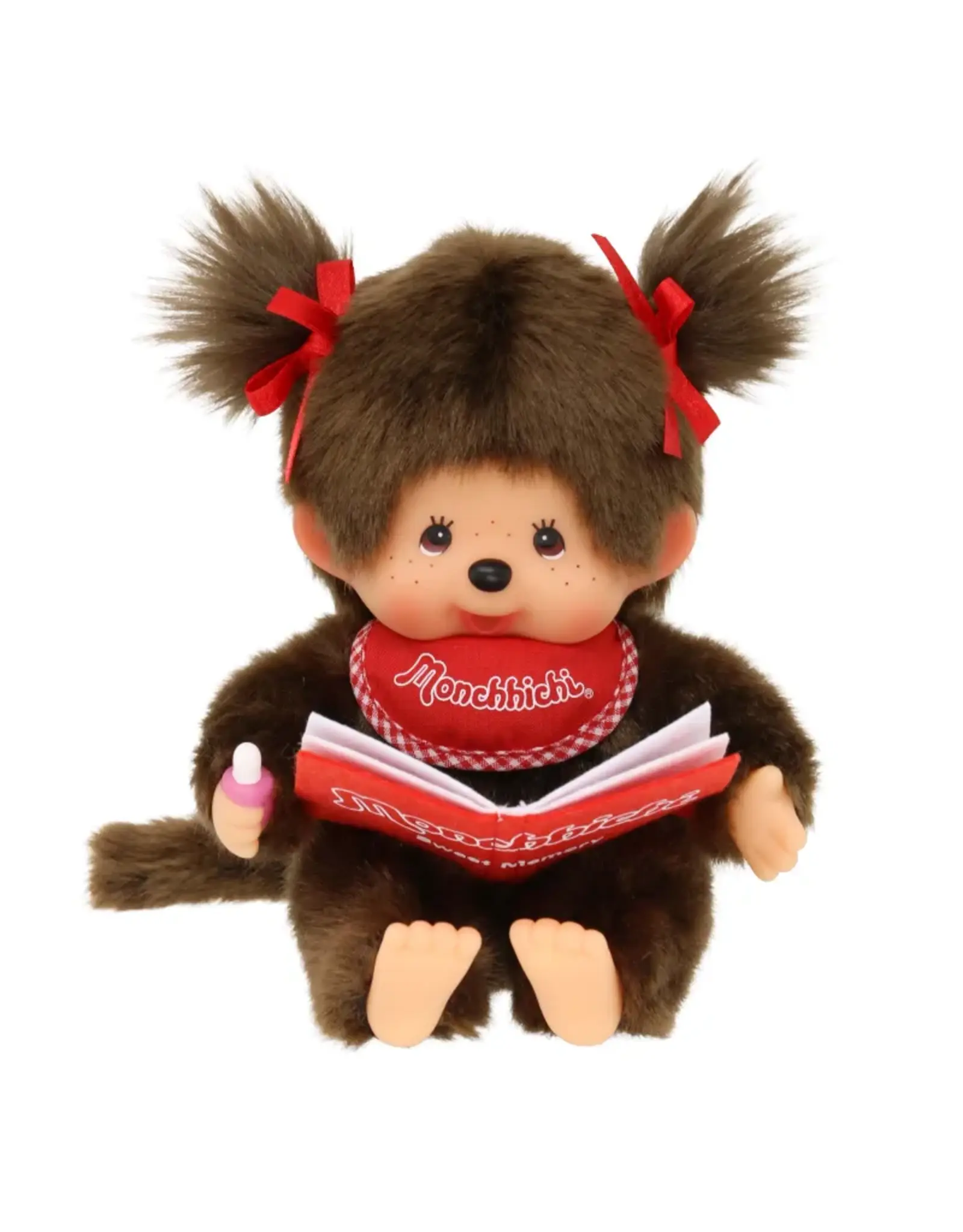 Monchhichi Monchhichi Meisje met Boek