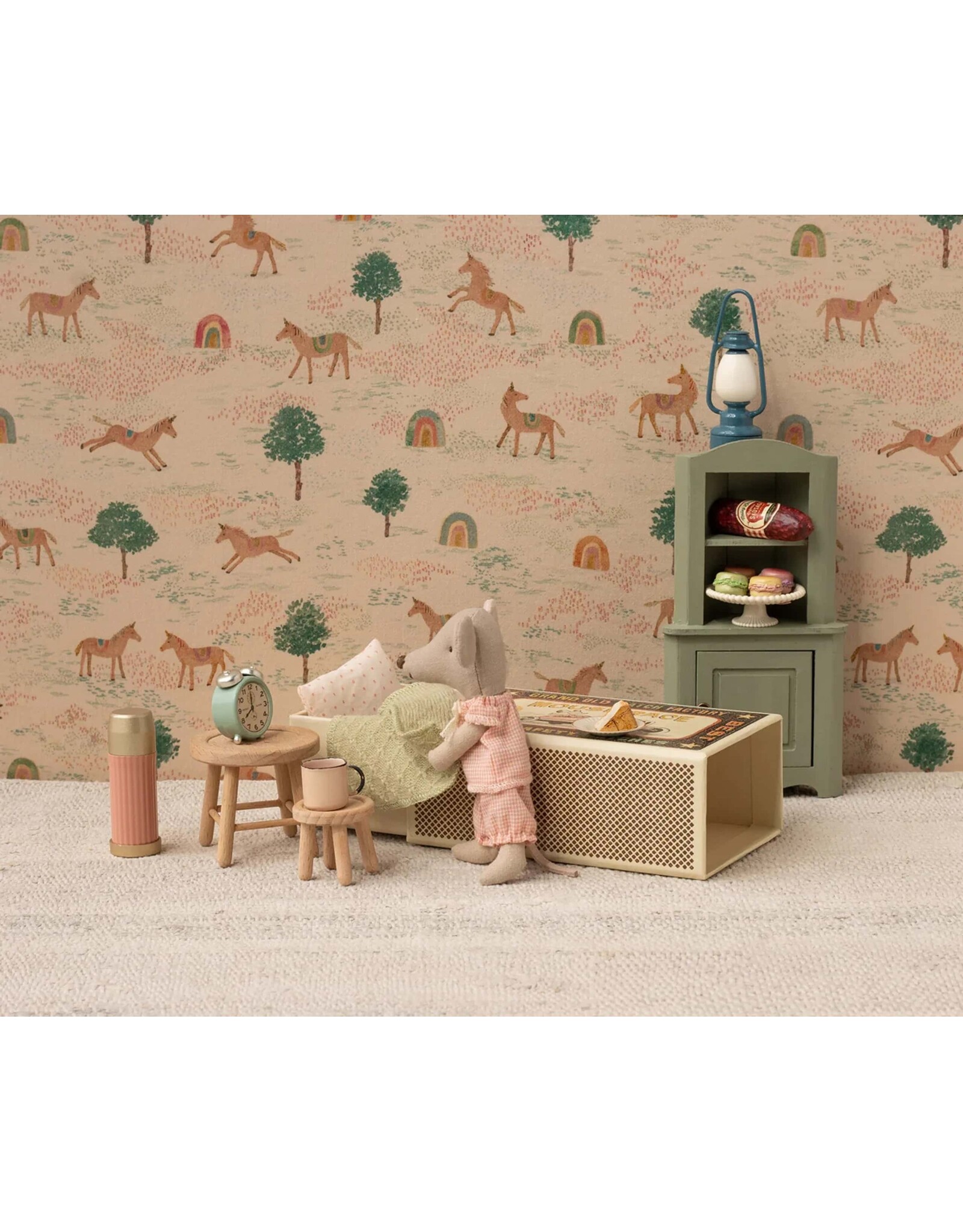 Maileg Little Sister Mouse in Matchbox