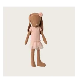 Maileg Bunny Chocolate Brown - Ballet Suit and Skirt Rose