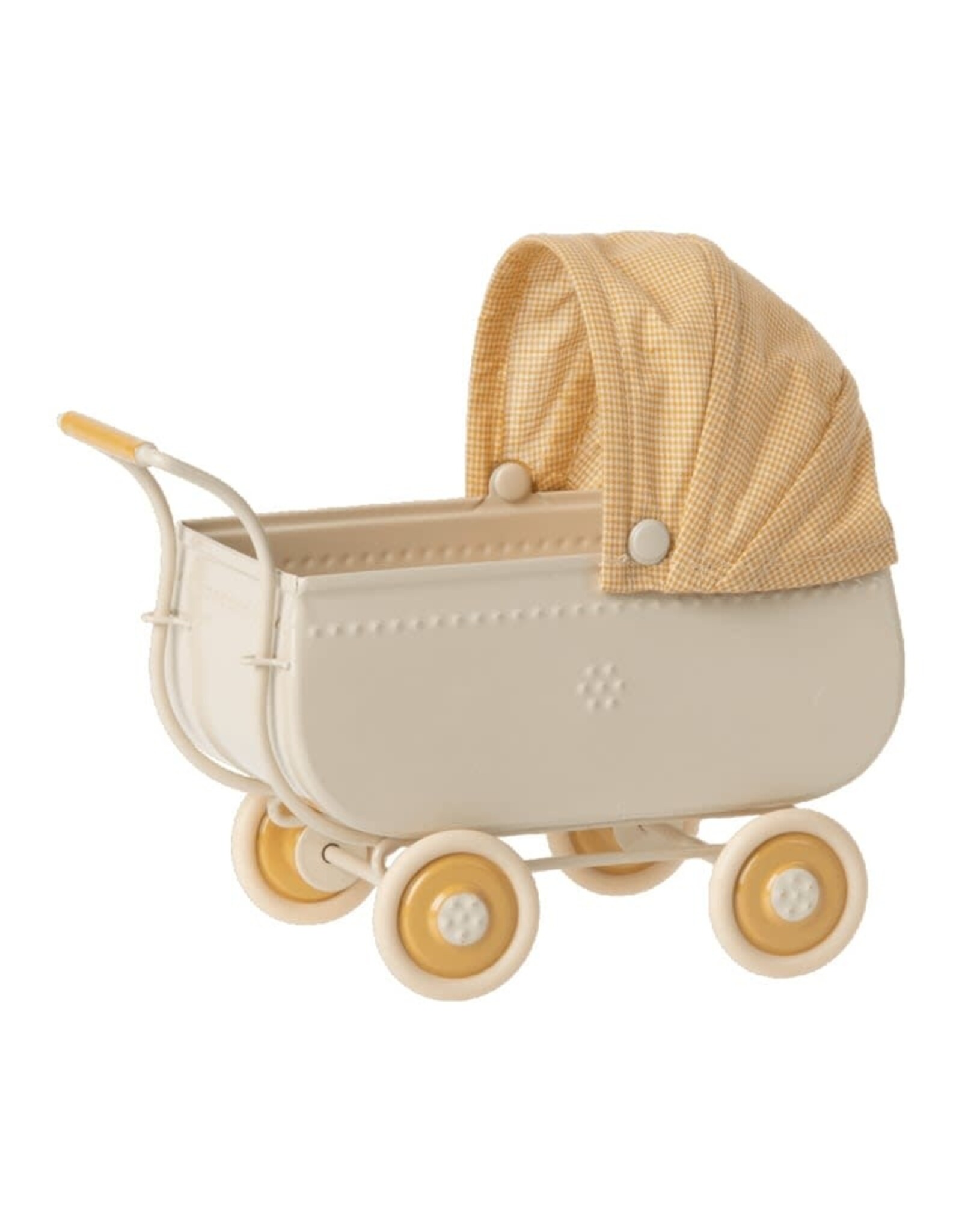 Maileg Pram Micro Yellow