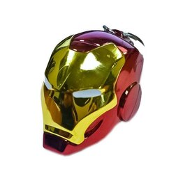 Semic Marvel Comics Metal Keychain Iron Man Helmet