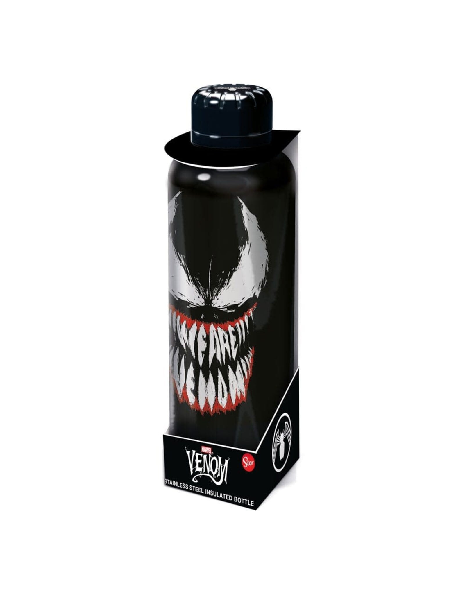 Venom Water Bottle Face