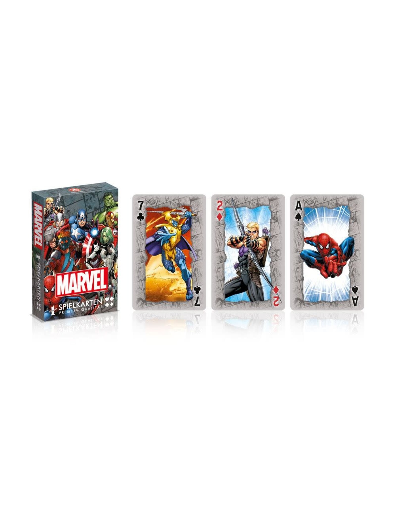 Waddingtons Marvel Universe Number 1 Playing Cards