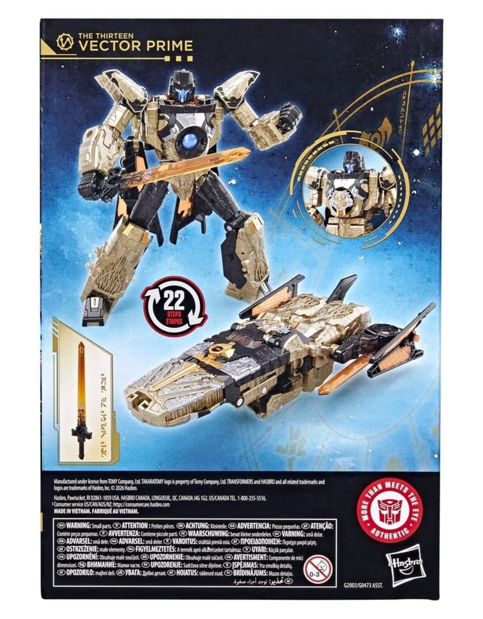 Hasbro Transformers Age of the Primes The Thirteen Vector Prime