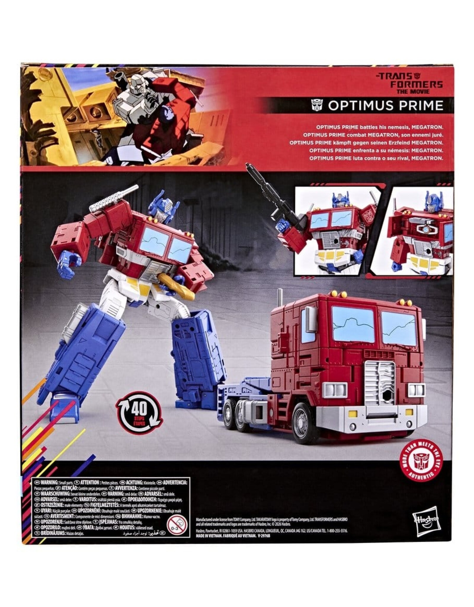 Hasbro Transformers The Movie Studio Series Optimus Prime