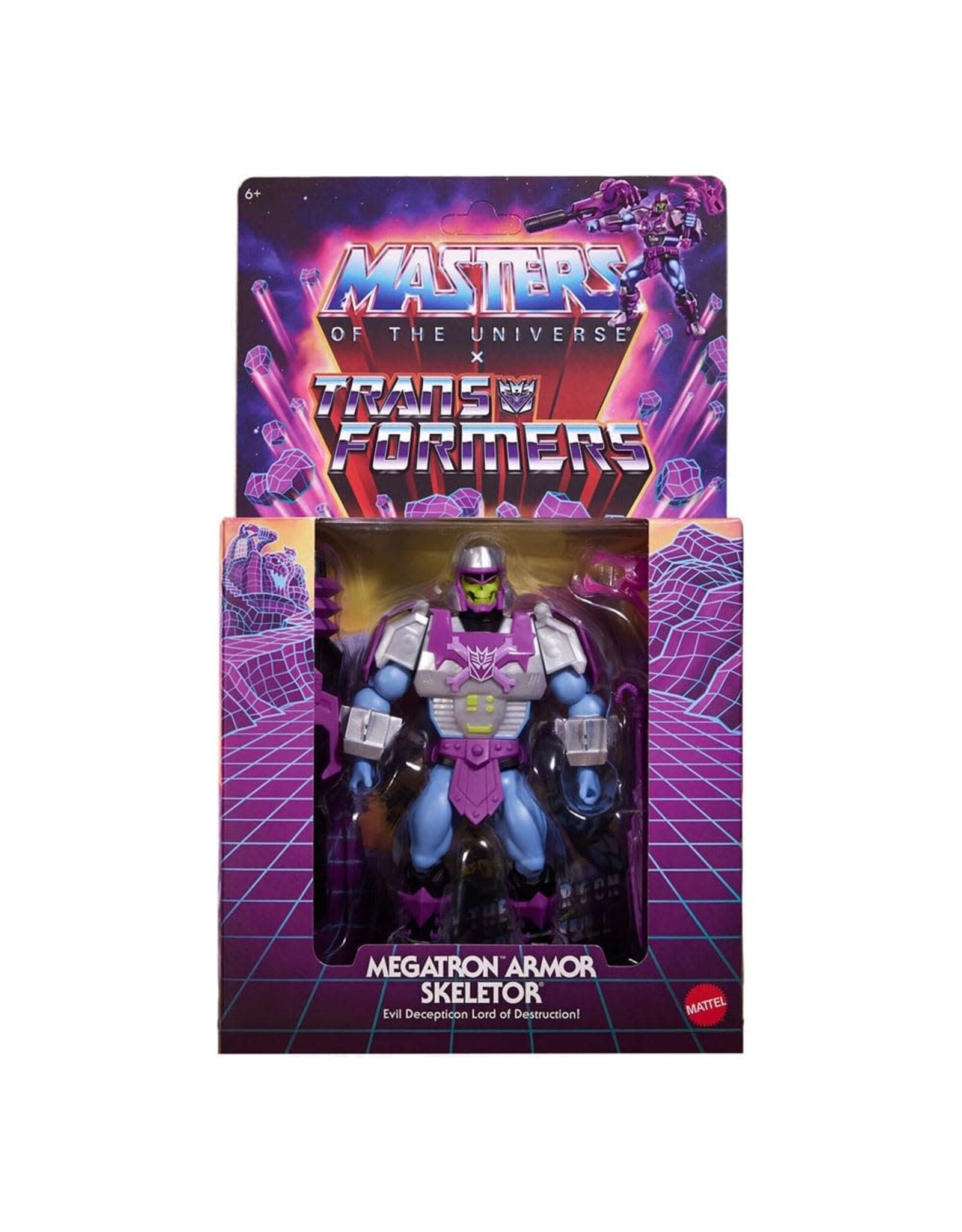 Hasbro Masters of the Universe x Transformers Megatron Armor Skeletor