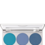 Eye Shadow Trio Set Glacier Matt / Iridescent