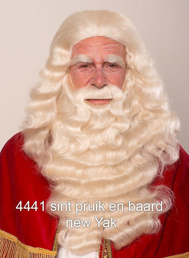 Sint baard en pruik Yak