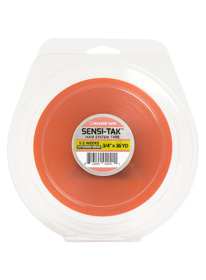 thumbnail image 2 of Walker Red Liner Sensi-Tak 1" X 3" Straight Tape – 108 Strips For Wig, Toupee, Hairpiece – Made In USA 2 of 5