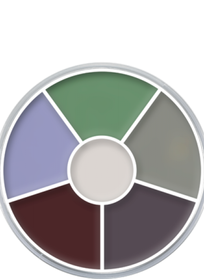 Cream color circle creature feature