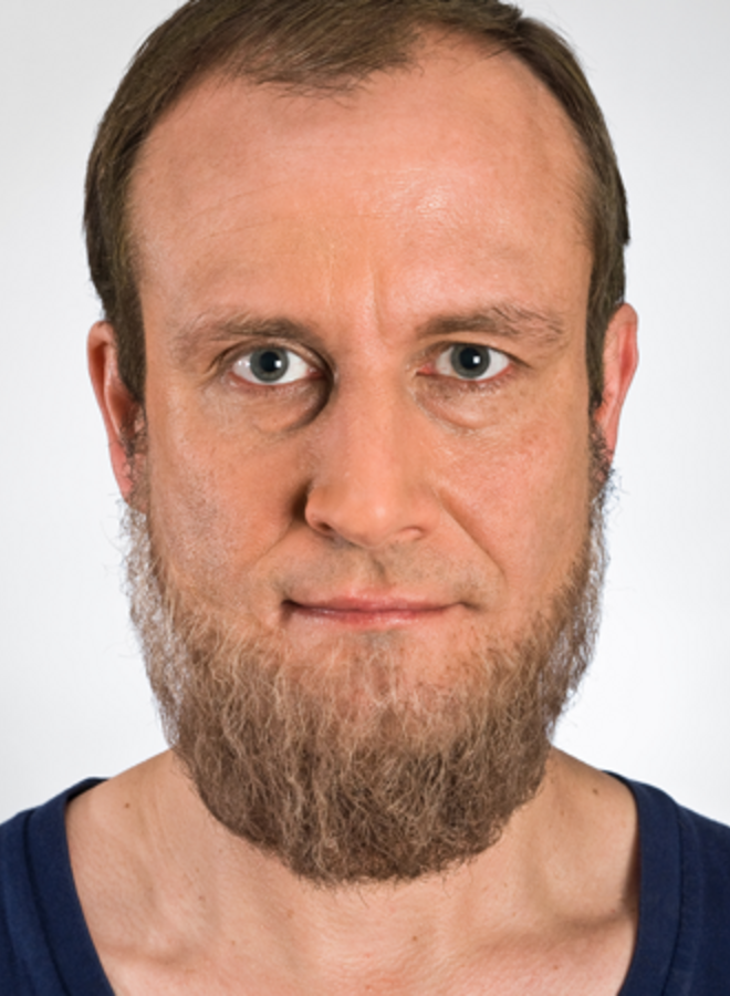 Handgeknoopte Baard vol 9235