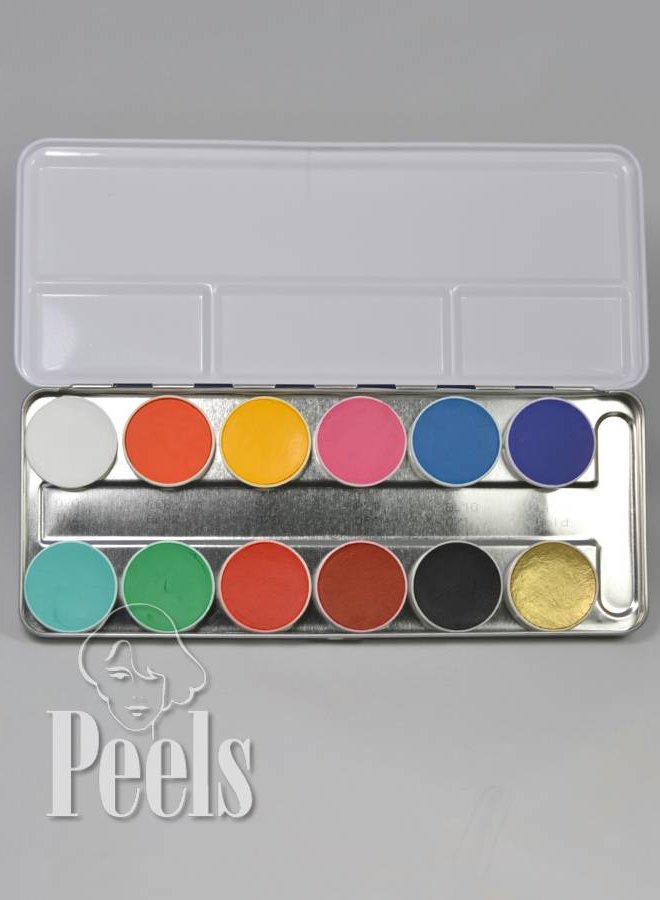 Aquacolor palette 12 colors kleur FP