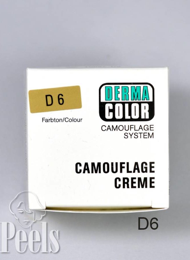 Dermacolor Camouflage Creme, Kleur D6